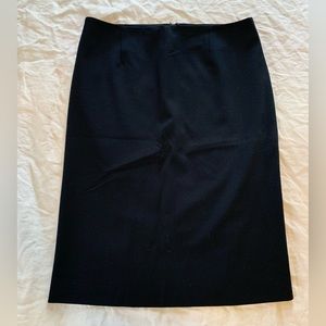 Theory Golda 2 Pencil Skirt in Navy